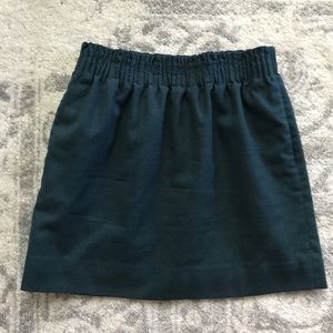 J. Crew Jade Green Sidewalk Skirt 8